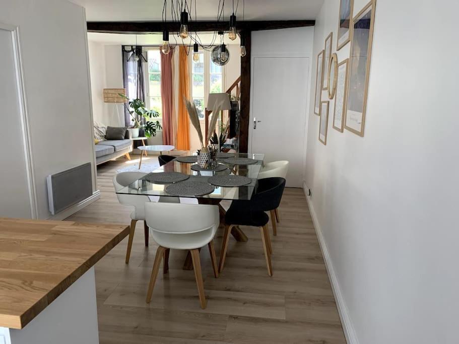 Superbe Duplex Centre-Ville Avec Parking Gratuit Auxerre Exteriör bild